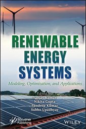 book Renewable Energy Systems: Modeling, Optimization and Applications