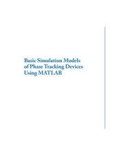 book Basic Simulation Models of Phase Tracking Devices Using MATLAB