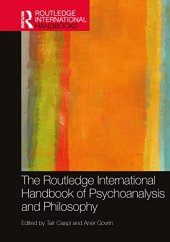 book The Routledge International Handbook of Psychoanalysis and Philosophy