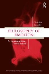 book Philosophy of Emotion: A Contemporary Introduction