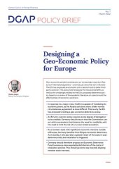 book Designing a Geo-Economic Policy for Europe