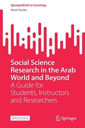 book Social Science Research in the Arab World and Beyond: A Guide for Students, Instructors and Researchers