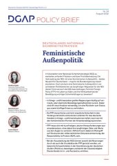 book Deutschlands nationale Sicherheitspolitik : Feministische Außenpolitik