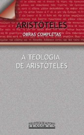 book A Teologia de Aristóteles