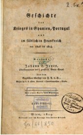 book Geschichte des Krieges in Spanien, Portugal und im südlichen Frankreich von 1808 bis 1814