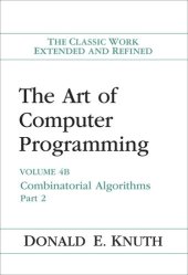 book The Art of Computer Programming, Volume 4B: Combinatorial Algorithms, Part 2