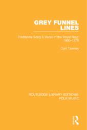 book Grey Funnel Lines: Traditional Song & Verse of the Royal Navy 1900-1970