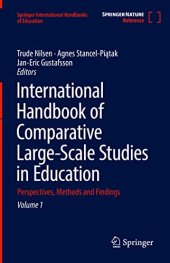 book International Handbook of Comparative Large-Scale Studies in Education: Perspectives, Methods and Findings