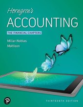 book Horngren's Accounting: The Financial Chapters -- MyLab Accounting with Pearson eText Access Code