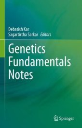 book Genetics Fundamentals Notes