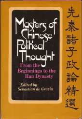 book Masters of Chinese Political Thought