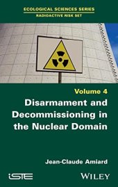 book Disarmament and Decommissioning in the Nuclear Domain