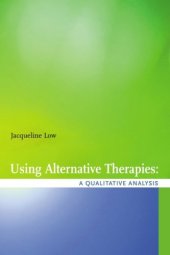 book Using Alternative Therapies: A Qualitative Analysis