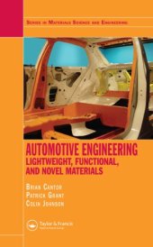 book Automotive Engineering: Lightweight, Functional, and Novel Materials 