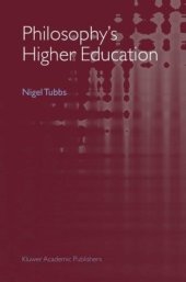 book Philosophy's Higher Education