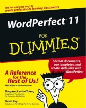 book WordPerfect 11 for Dummies