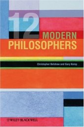 book 12 Modern Philosophers