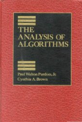 book The Analysis of Algorithms