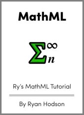 book Ry's MathML Tutorial