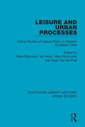 book Leisure and Urban Processes