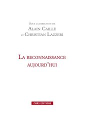 book La reconnaissance aujourd'hui