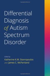 book Differential Diagnosis of Autism Spectrum Disorder