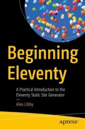 book Beginning Eleventy: A Practical Introduction to the Eleventy Static Site Generator