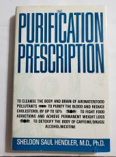 book Orthomolecular Medicine : Purification Prescription