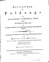 book Darstellung des Feldzugs der französischen verbündeten Armee gegen die Russen im Jahr 1812 mit besonderer Rücksicht auf die Teilnehmer der königl. württembergischen Truppen