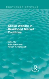 book Social Welfare in Developed Market Countries