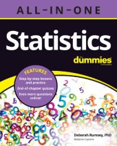 book Statistics All-in-One For Dummies