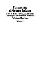 book L'assassinio di George Jackson