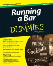 book Running a Bar For Dummies