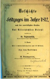 book Geschichte des Feldzuges im Jahre 1812, nach den zuverlässigsten Quellen