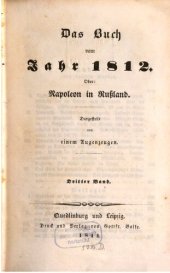 book Das Buch vom Jahr 1812; oder: Napoleon in Rußland