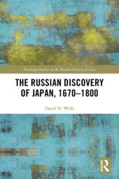 book The Russian Discovery of Japan, 1670–1800