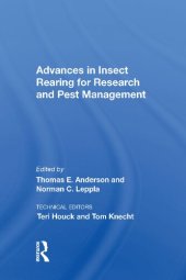 book Advances in Insect Rearing for Research and Pest Management