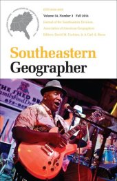 book Southeastern Geographer