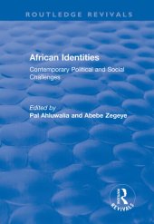 book African Identities: Contemporary Political and Social Challenges