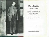 book Baldwin: A Biography