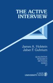 book The Active Interview