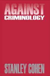 book Against Criminology