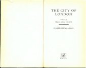 book The City of London Vol.3: Illusions of Gold 1914-45