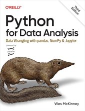 book Python for Data Analysis: Data Wrangling with pandas, NumPy, and Jupyter