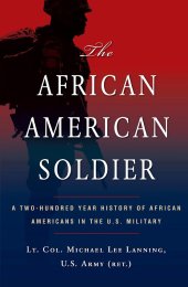 book The African American Soldier: From Crispus Attucks to Colin Powell