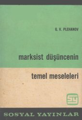 book Marksist Düşüncenin Temel Meseleleri