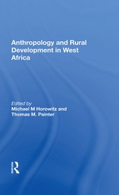 book Anthropology And Rural Development In West Africa