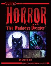 book GURPS 4th edition. Horror: The Madness Dossier