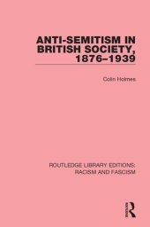 book Anti-Semitism in British Society, 1876-1939