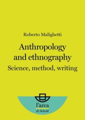 book Anthropology and Ethnography